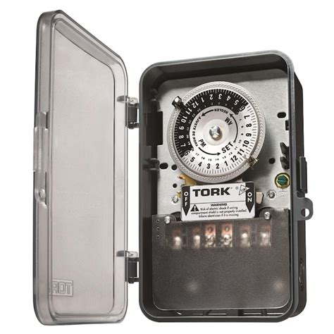 electrical box control light time york|TORK Lighting Timers at Lowes.com.